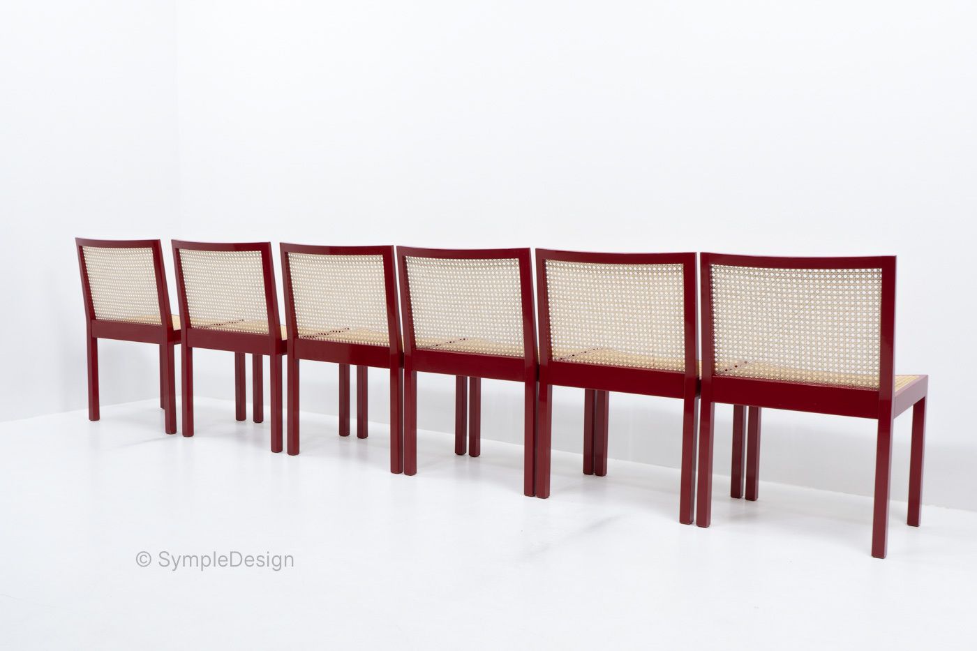 photo furniture Bank Stühle, Or Bench Chairs By Willy Guhl, Set Of 6, 1960s