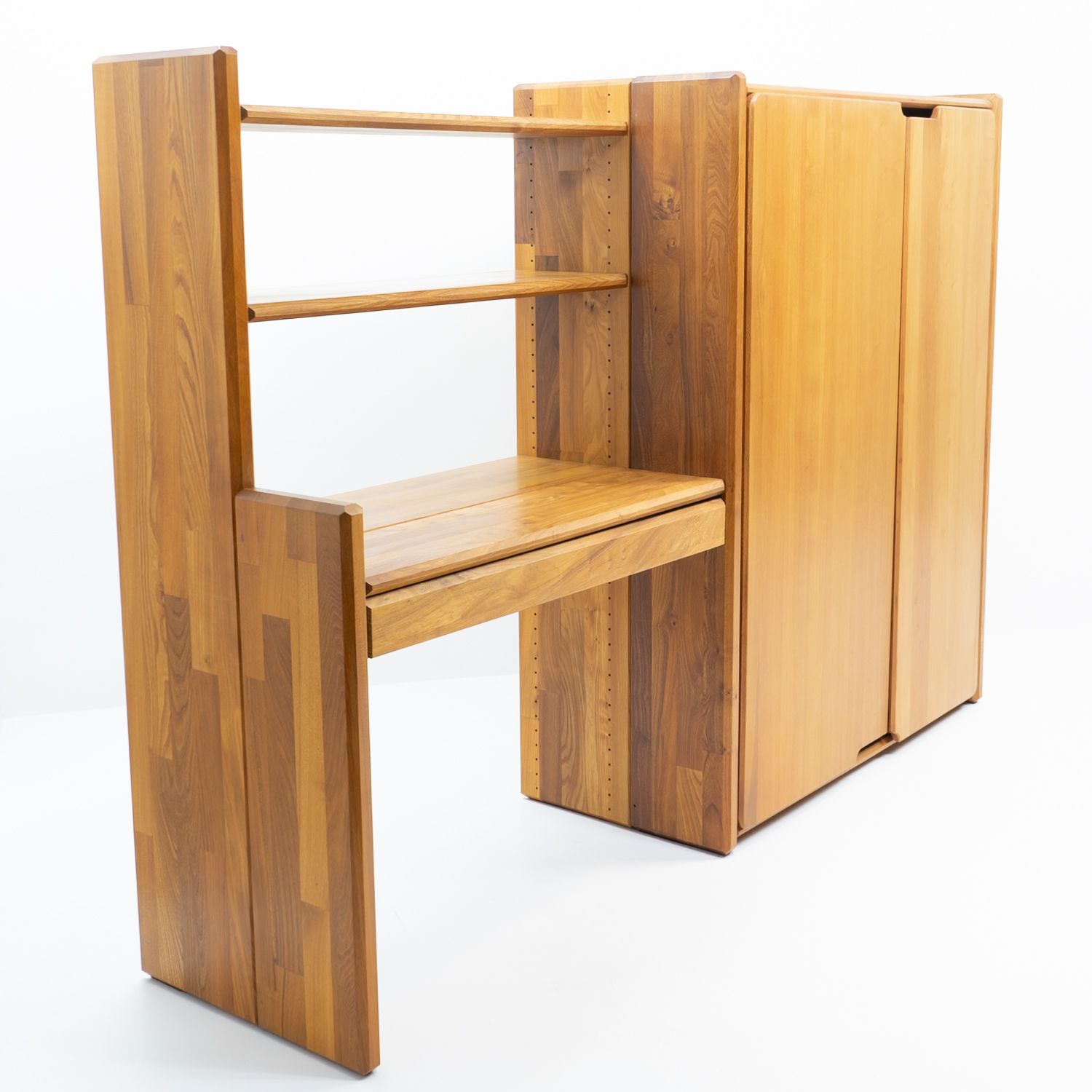 Go Desk And Bookcase By Pierre Chapo, France, 1980s photo furniture