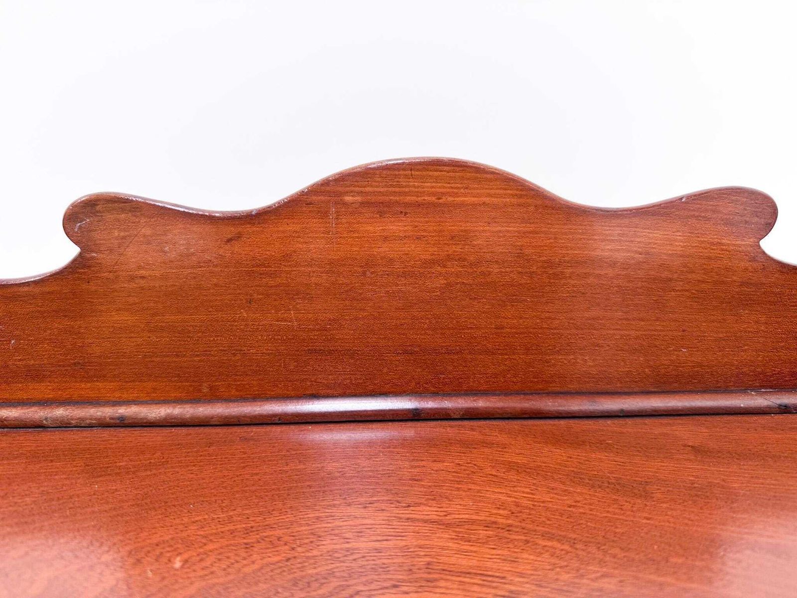 Antique Walnut Console Table With Drawer photo vinterior