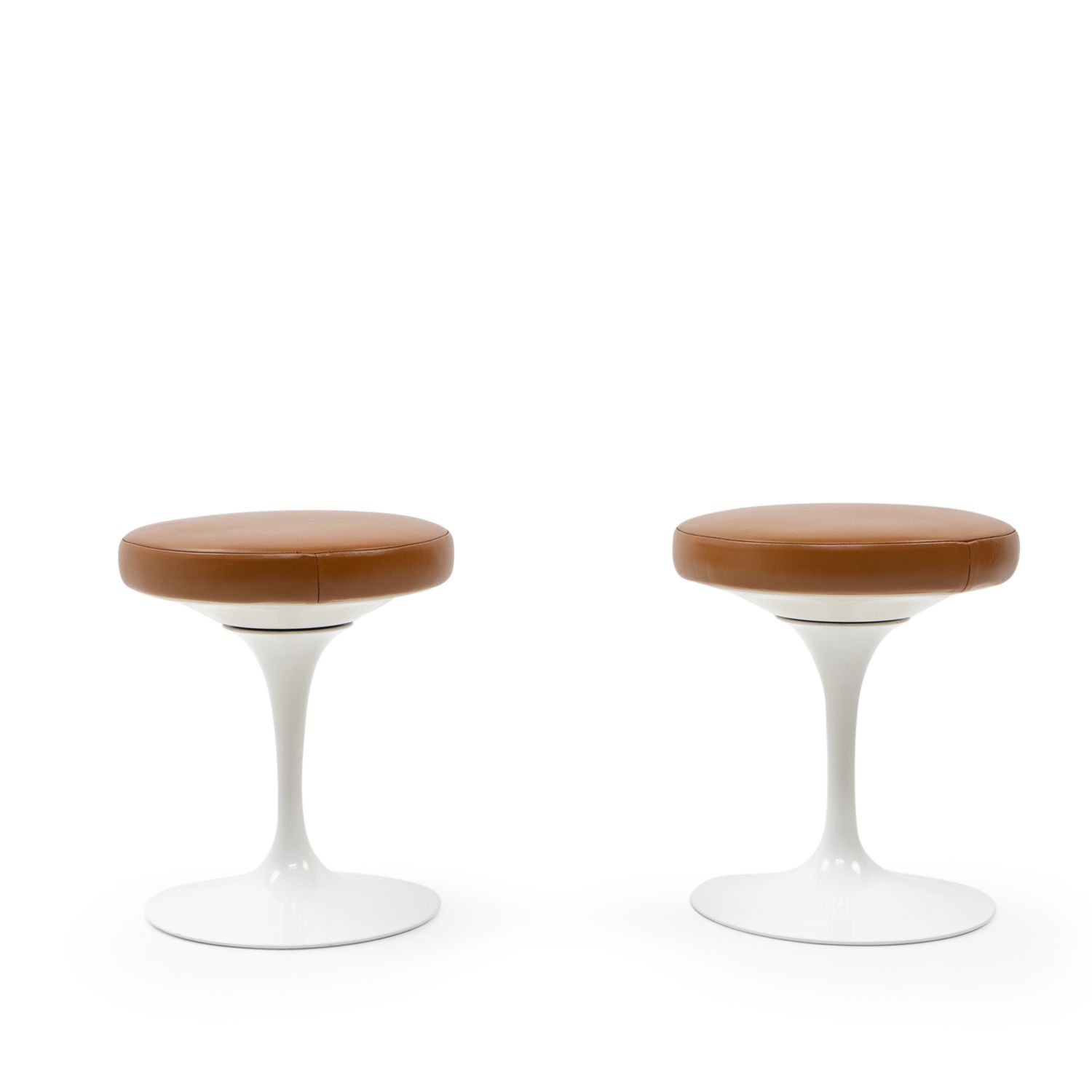 Tulip Stools By Saarinen/Knoll For The Rolex Geneva Hq, Set Of 2 photo furniture