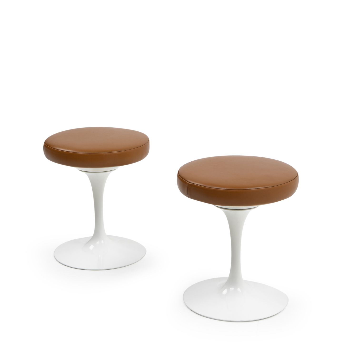 Tulip Stools By Saarinen/Knoll For The Rolex Geneva Hq, Set Of 2 photo for sale
