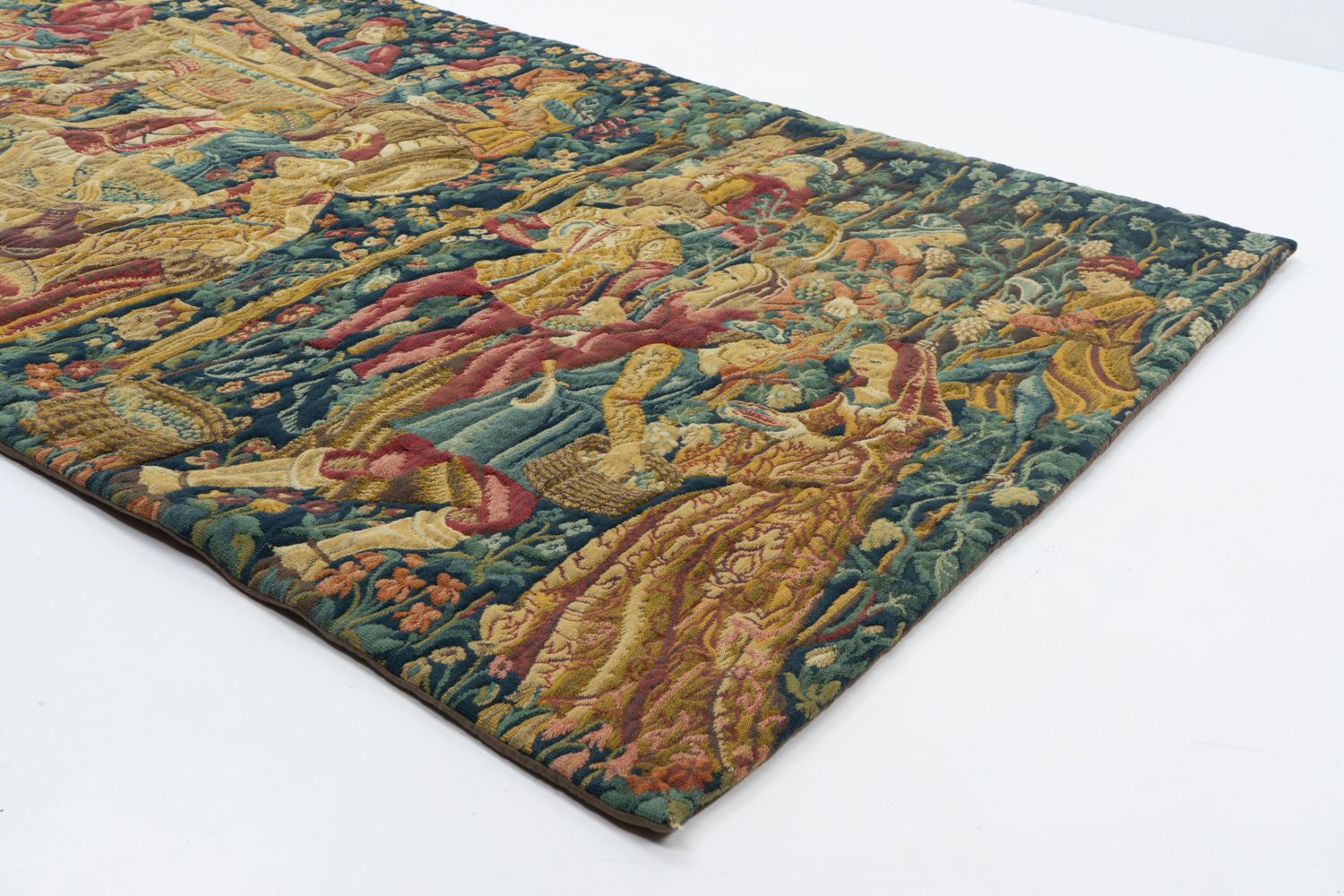 Jacquard Tapestry From Aubsson, Attr. To Jean Laurent, France 1970s photo for sale