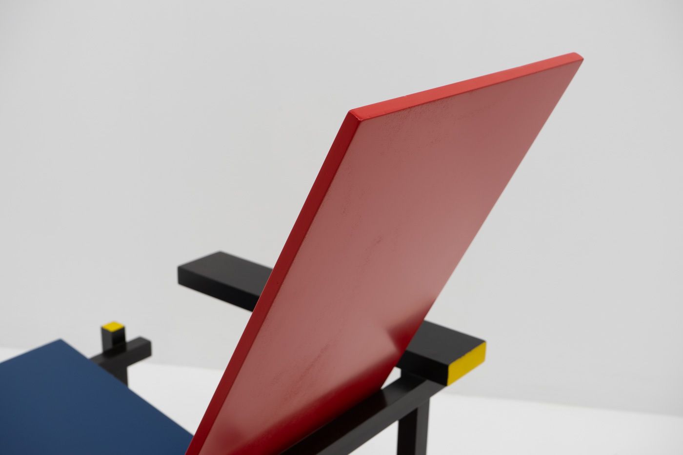 Rietveld Red & Blue Chair By Cassina, 1970s photo vintage