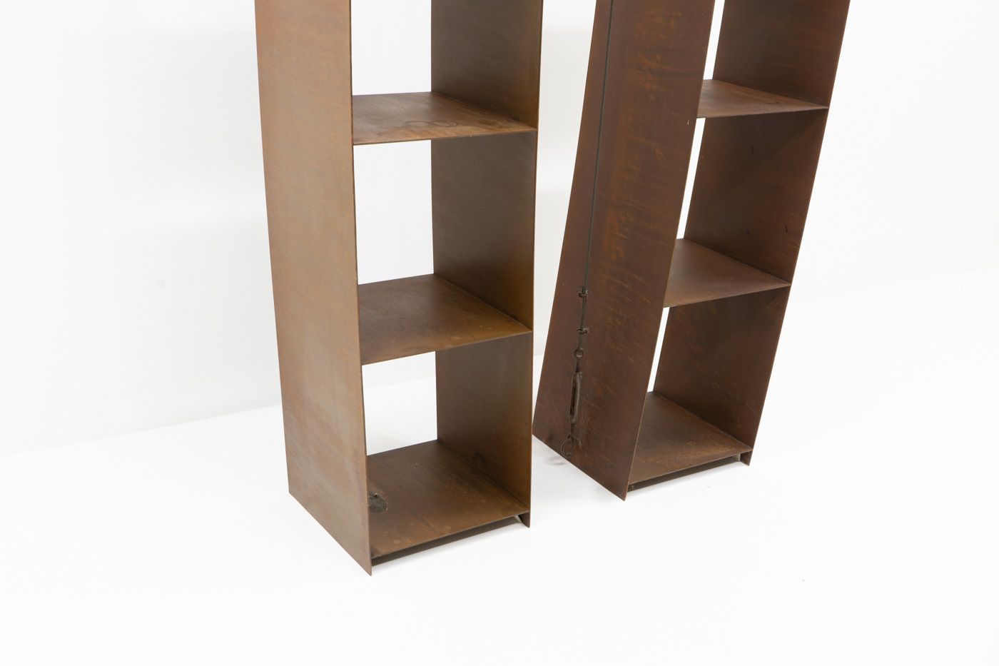 Steel Bookcases, Wolfgang Laubersheimer, For Pentagon, 1980s photo buy