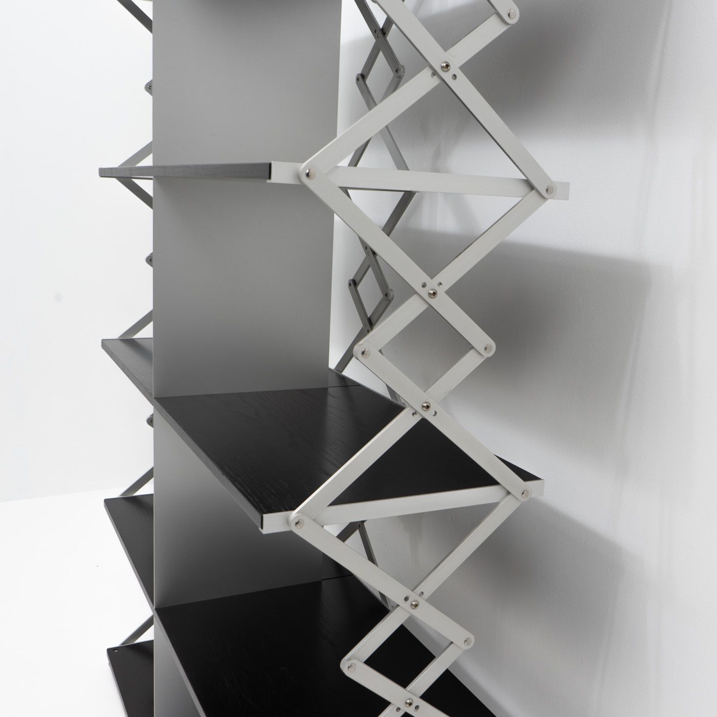photo furniture Thut Furniture, Scissor Shelves – Switzerland 2000s
