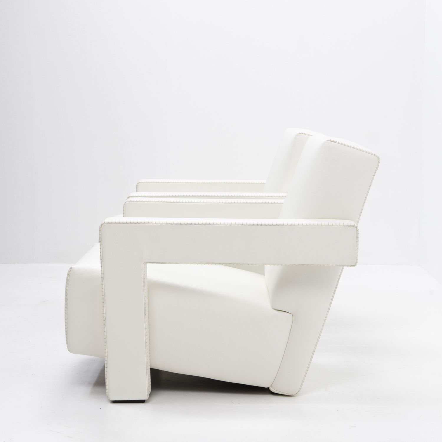 photo for sale Gerrit Rietveld Utrecht Armchairs By Cassina, Set Of 2