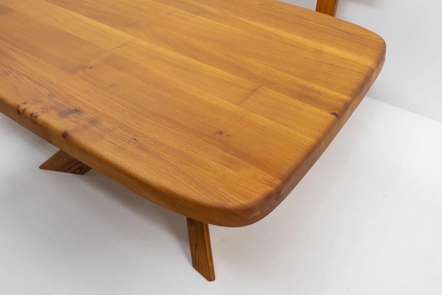 Pierre Chapo, S35 & T35 Corner Dining Set In French Elm, France – 1980s photo buy
