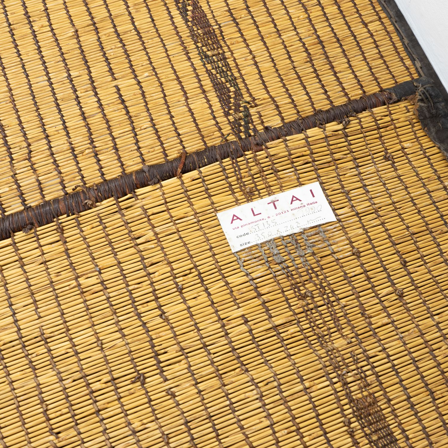 photo buy Antique Saharan Tuareg Mat, Mauritania, 19th Century