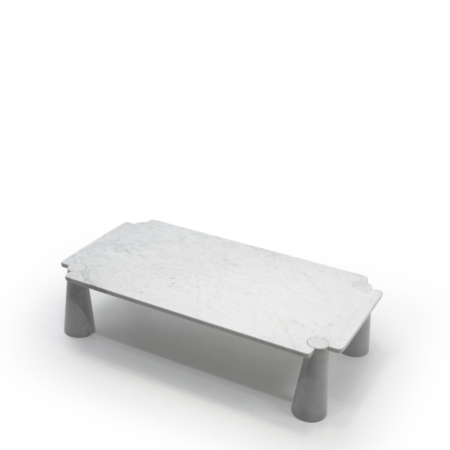 Italian Design Classic: Angelo Mangiarotti, Eros Marble Coffee Table, 1970s