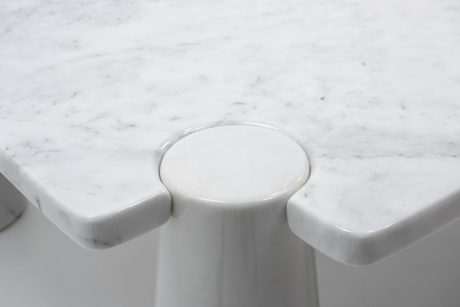 photo for sale Italian Design Classic: Angelo Mangiarotti, Eros Marble Coffee Table, 1970s