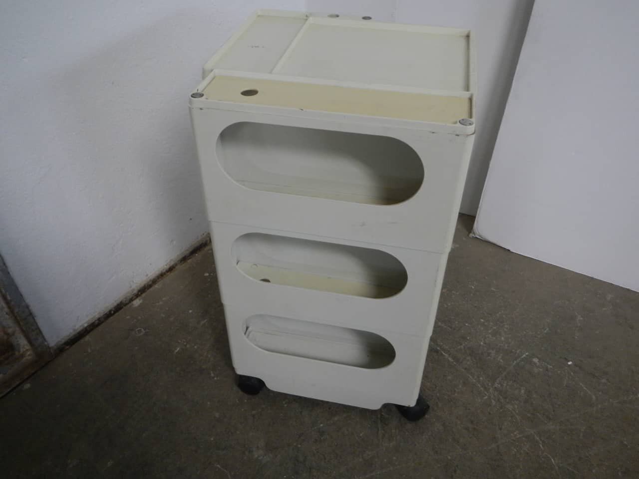 Office Trolley By Joe Colombo For Bieffeplast, 1970 photo Furniture