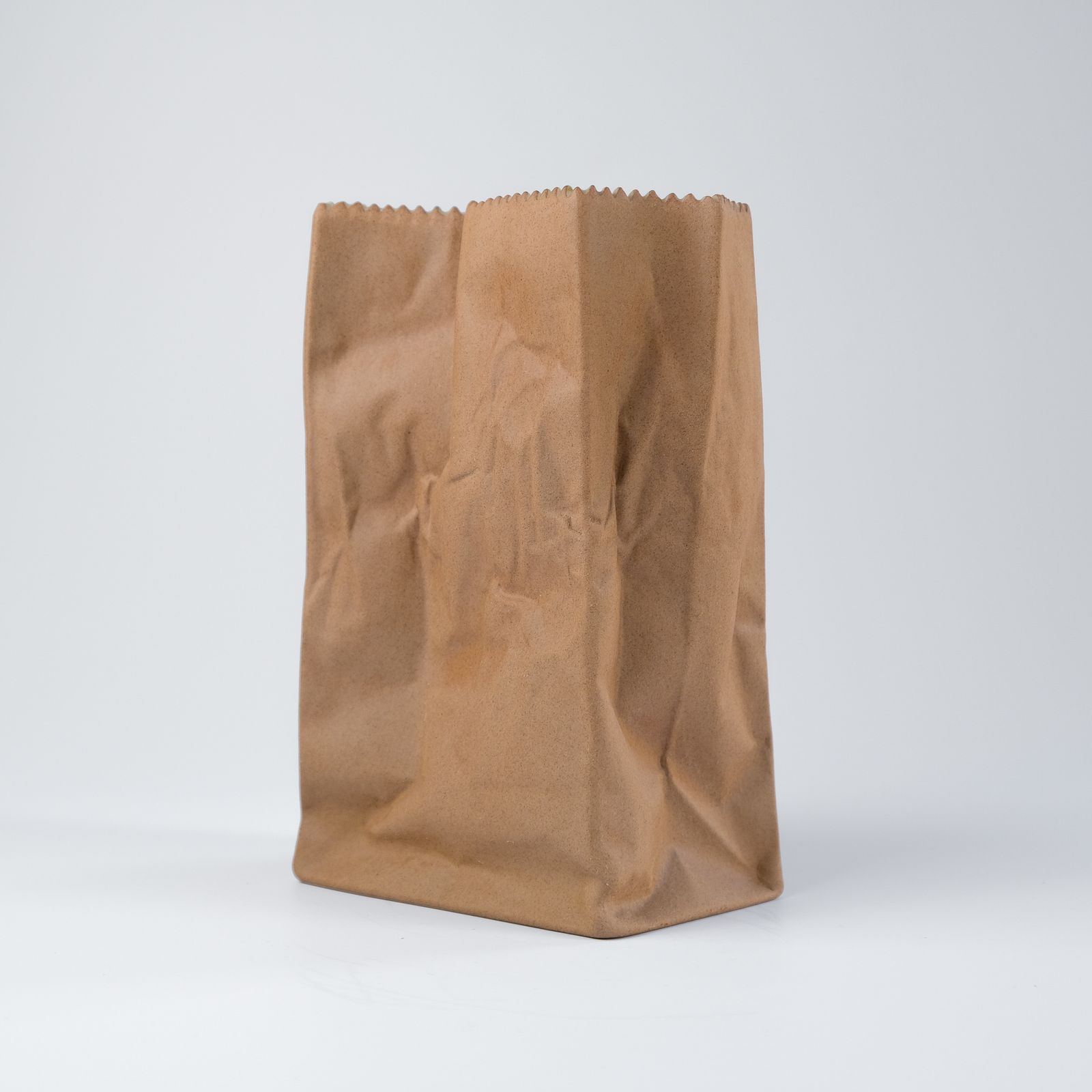 Mid Century Tapio Wirkkala “Paper Bag" Vase For Rosenthal, Germany C.1970s photo for sale