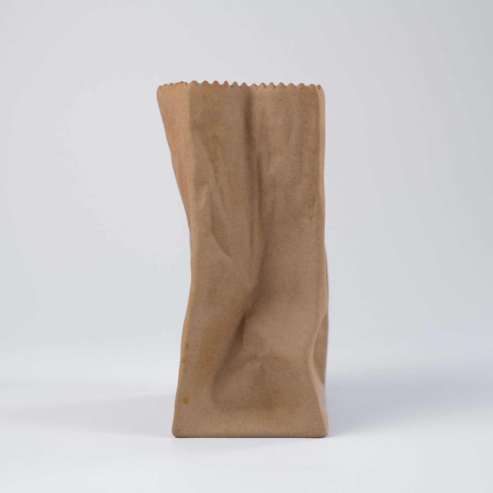 Mid Century Tapio Wirkkala “Paper Bag" Vase For Rosenthal, Germany C.1970s photo vinterior