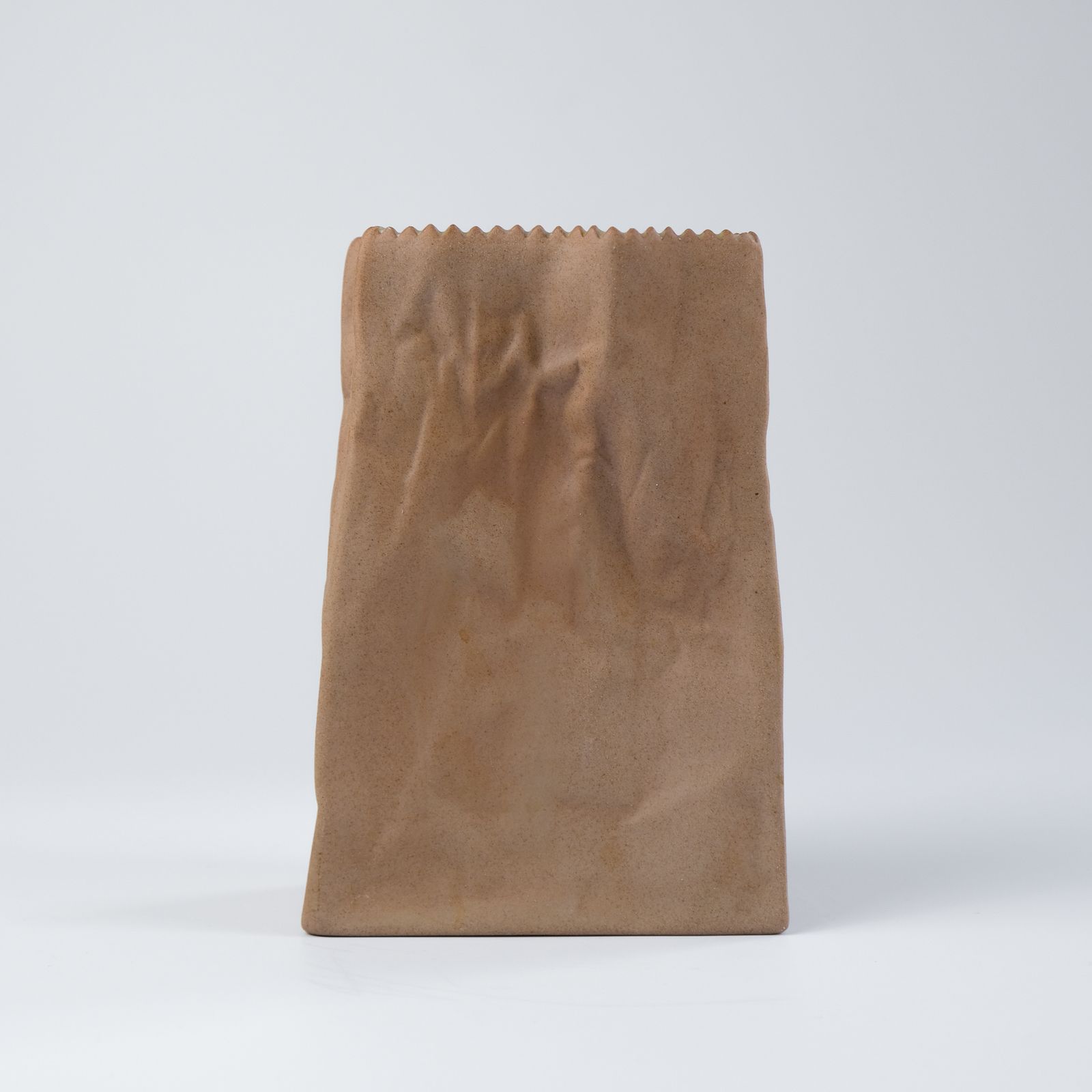 Mid Century Tapio Wirkkala “Paper Bag" Vase For Rosenthal, Germany C.1970s photo vintage