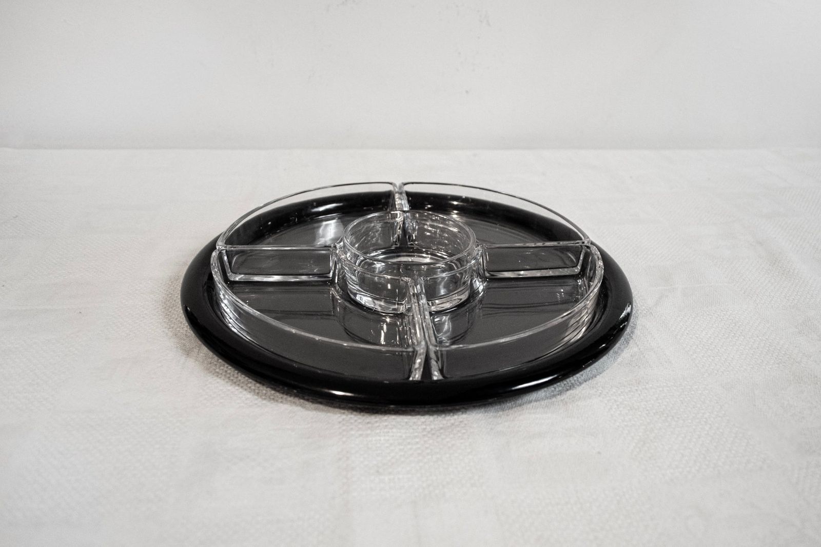 Antipastiera By Gianfranco Frattini For Progetti, 1970s, Set Of 6