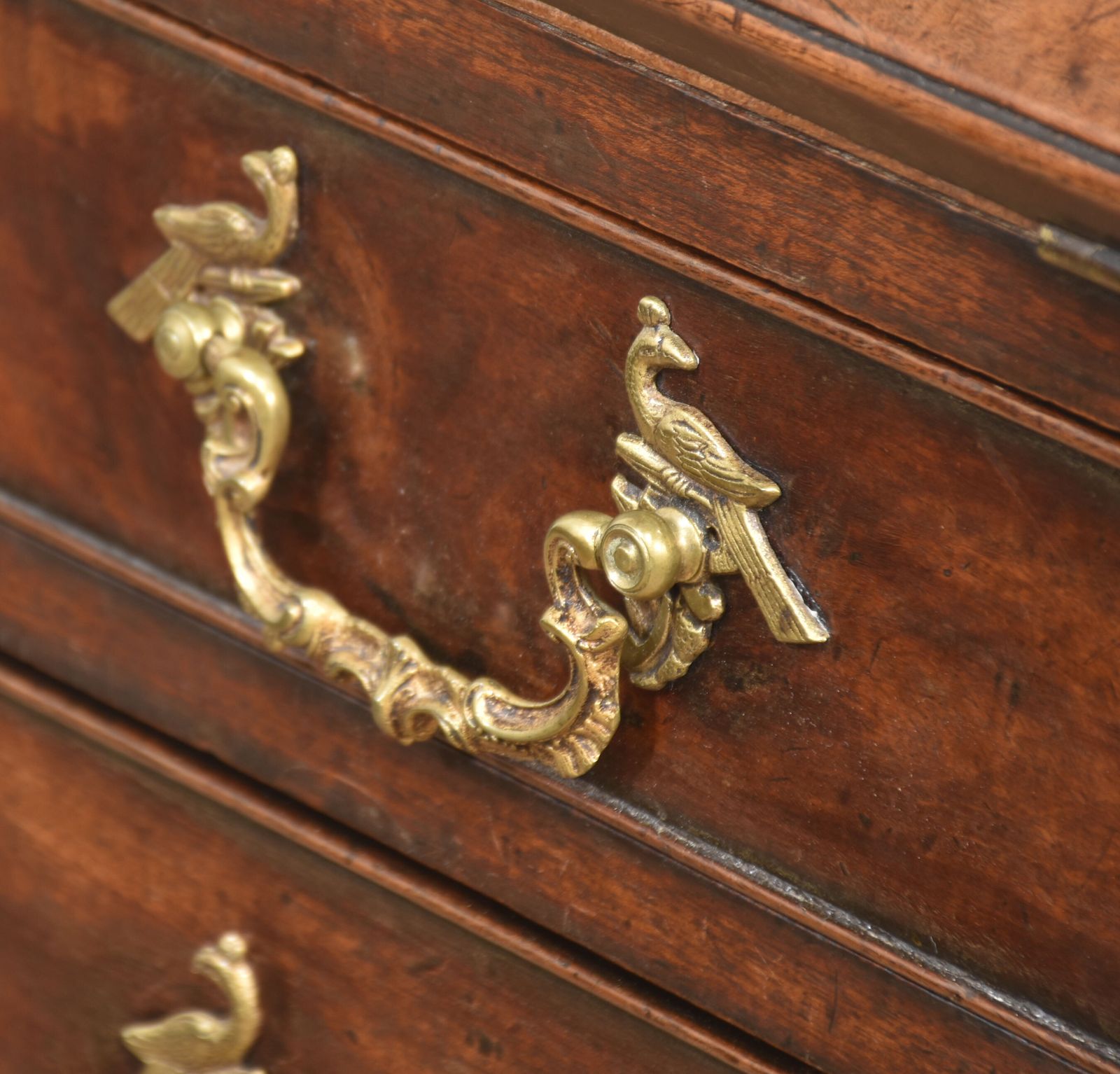 George III Mahogany Bureau photo furniture
