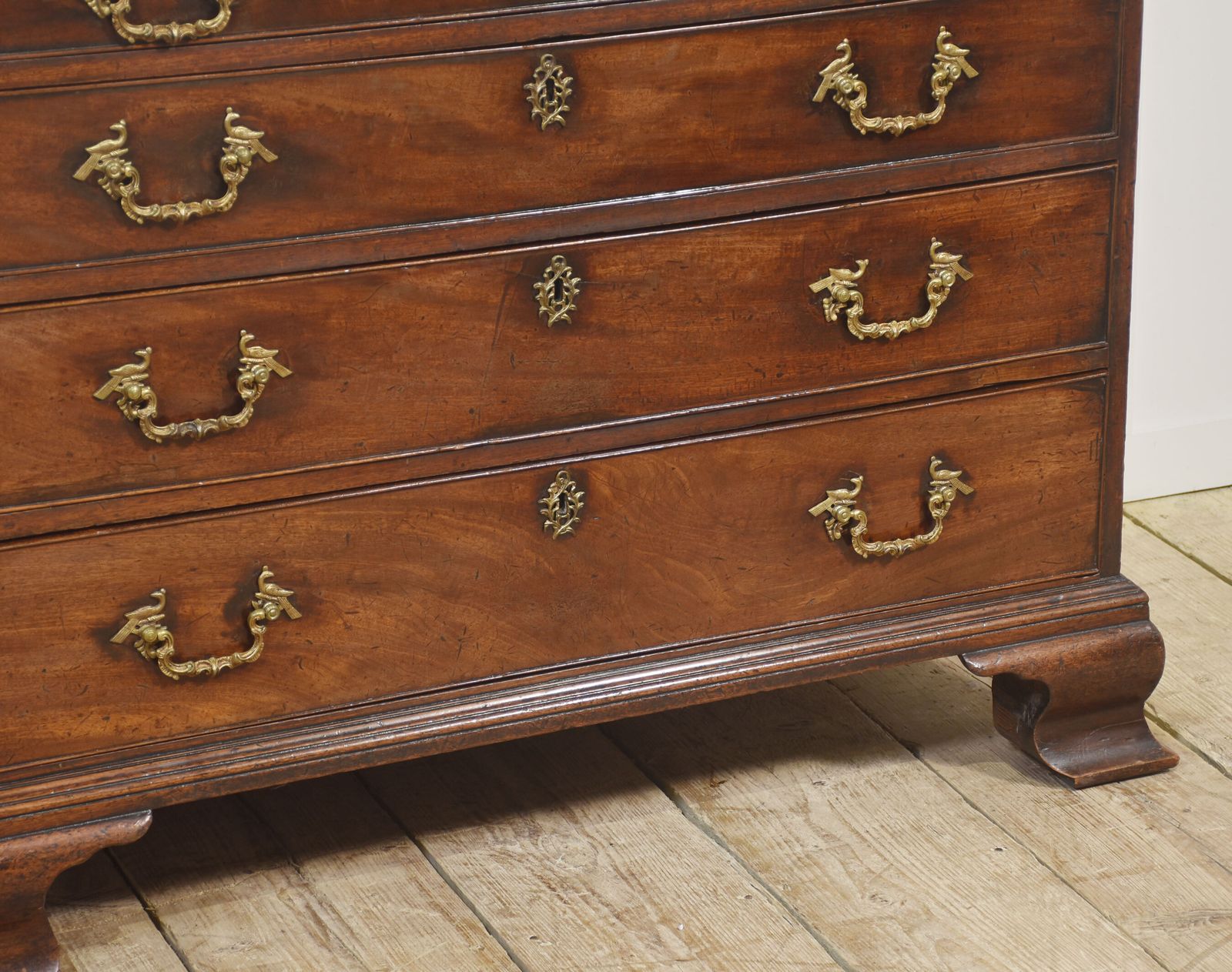1740.0 George III Mahogany Bureau photo