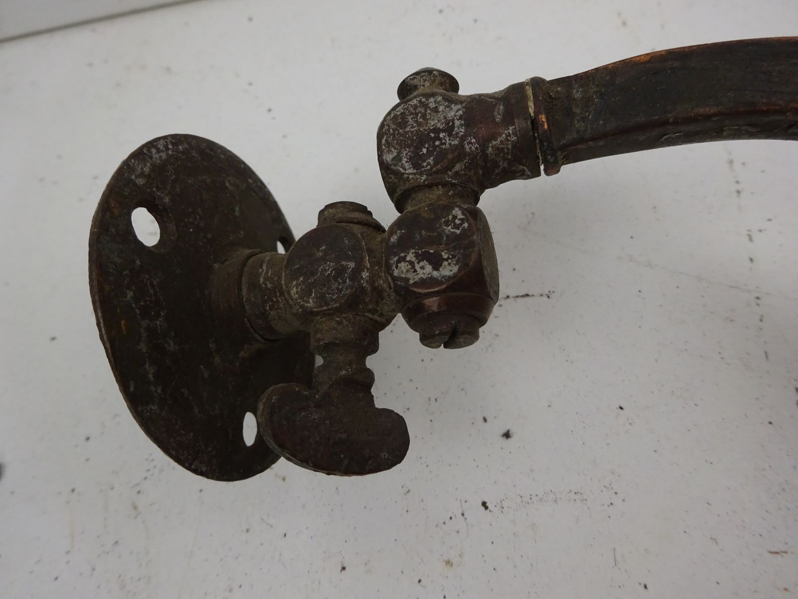 3 Antique Wall Gas Lights For Restoration (As Seen) photo buy