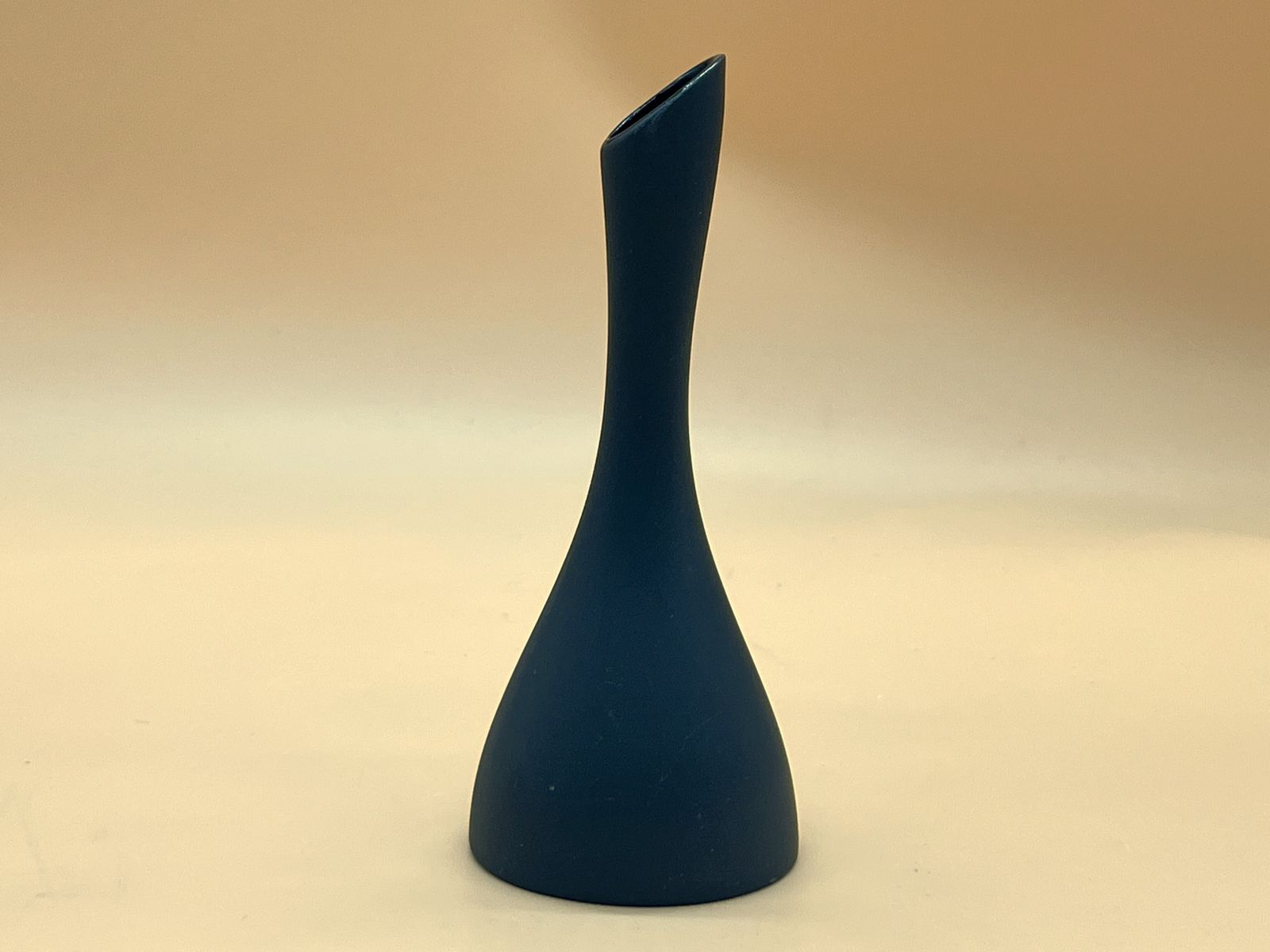 Rare Set Of 3 Marcel Marongiu For Artoria Limoges France Porcelain Matte Black Bud Vases. photo 995.0