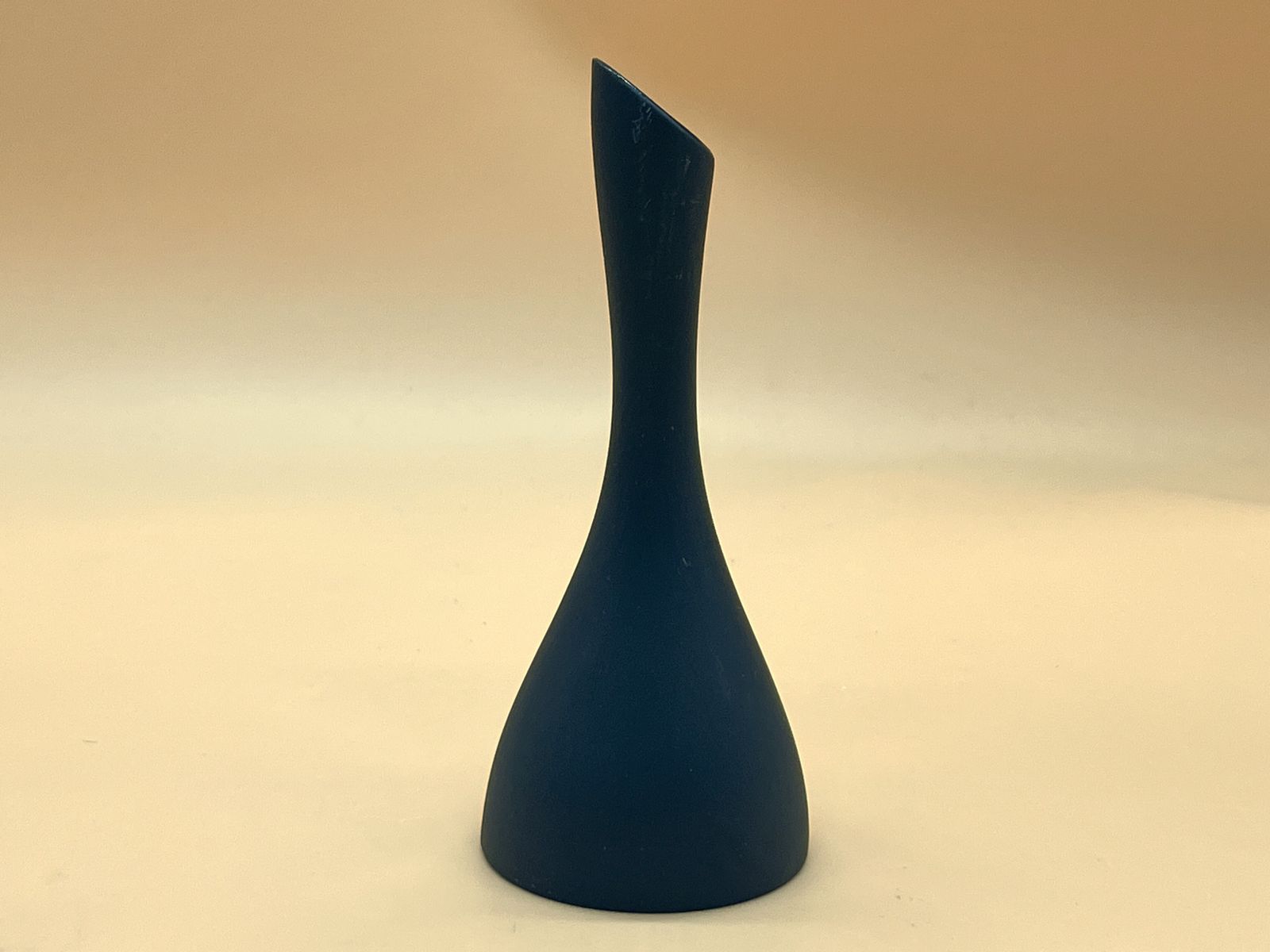 Rare Set Of 3 Marcel Marongiu For Artoria Limoges France Porcelain Matte Black Bud Vases. photo vintage