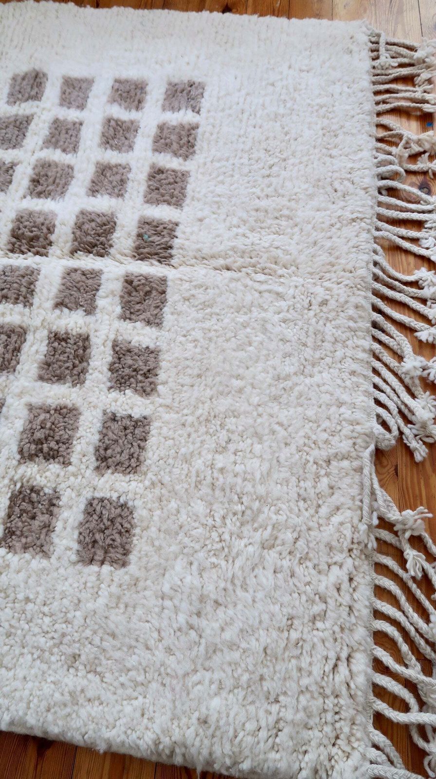 Beni Ouarain Berber Carpet 'Grand Banks' photo furniture