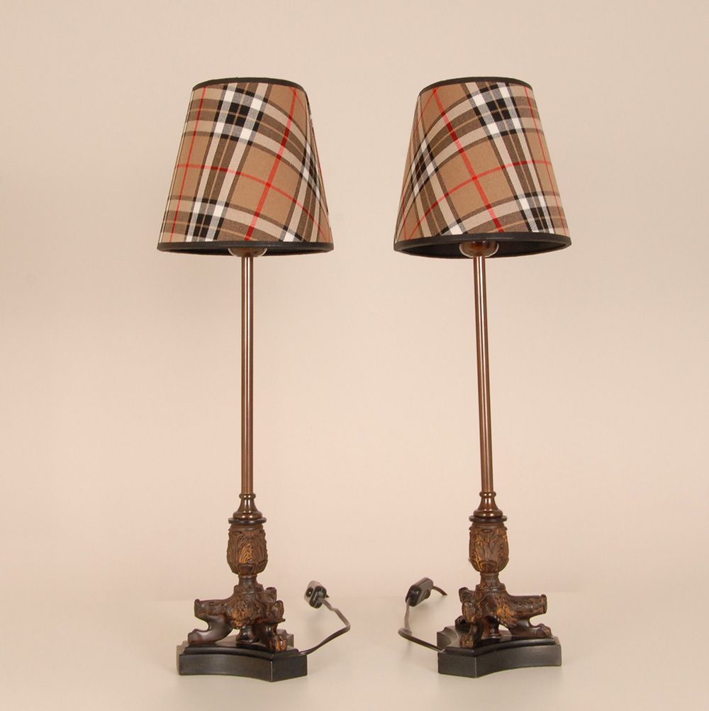 French Napoleonic Table Lamps, 1980s, Set Of 2 photo buy
