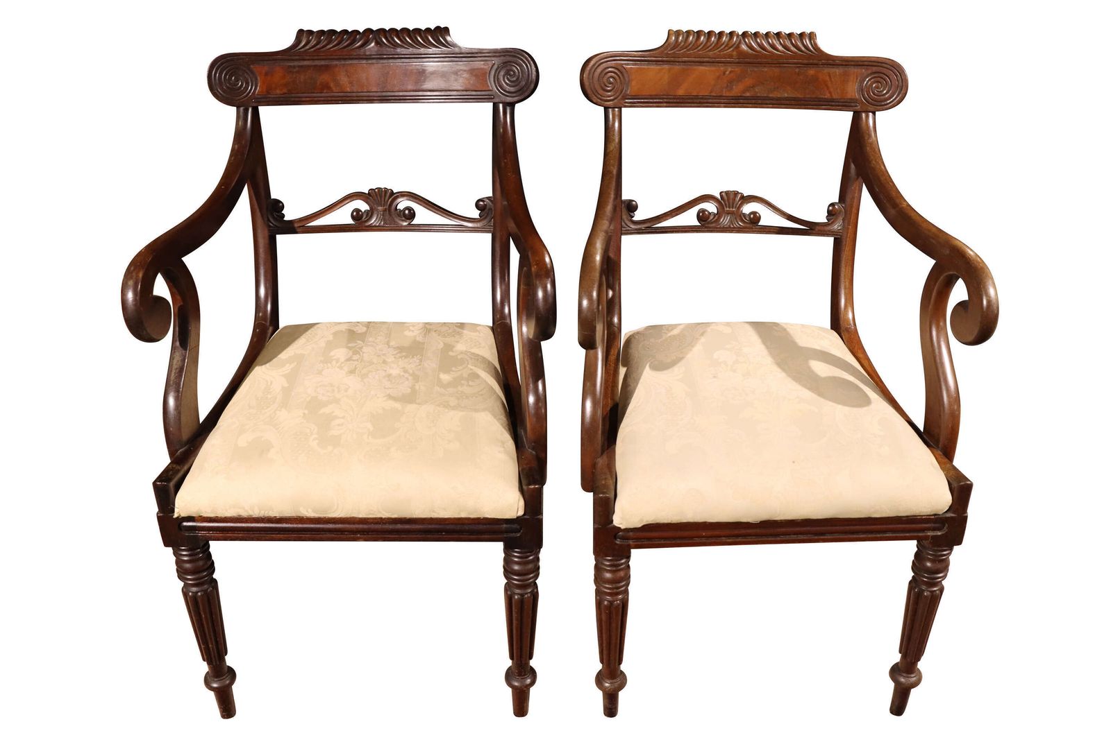 A Good Set Of Six Mahogany Dining Chairs In The Manner Of Gillows, Circa 1830 photo 1064.0
