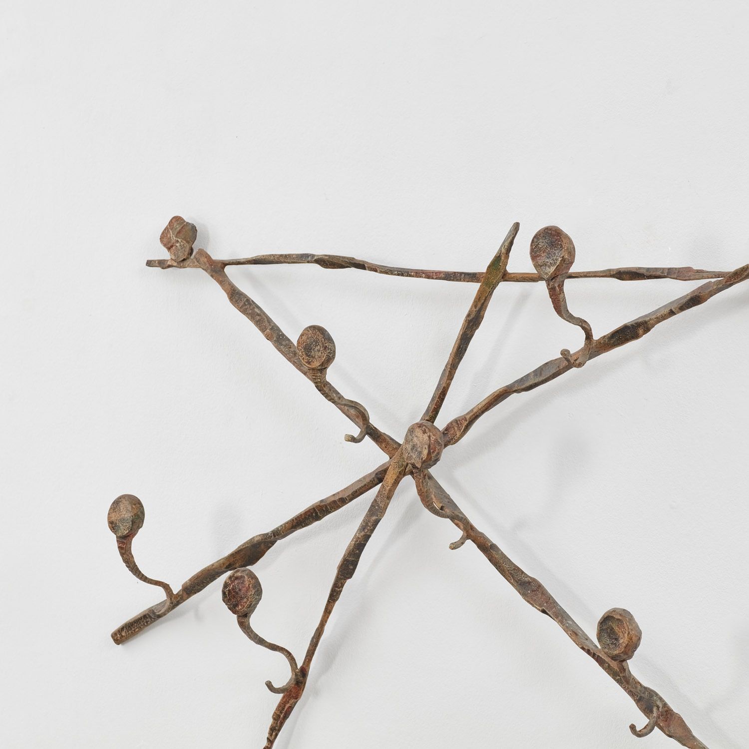 Salvino Marsura Chiodi Coat Hook Treviso, Italy, 1980s photo furniture