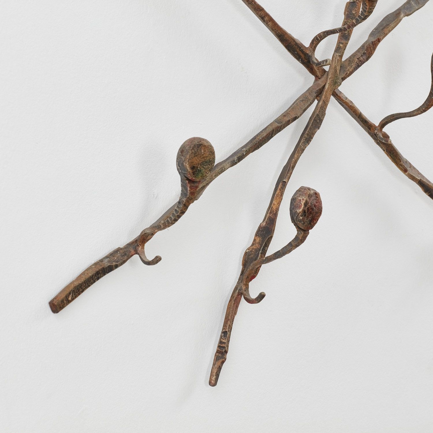 Salvino Marsura Chiodi Coat Hook Treviso, Italy, 1980s photo Furniture