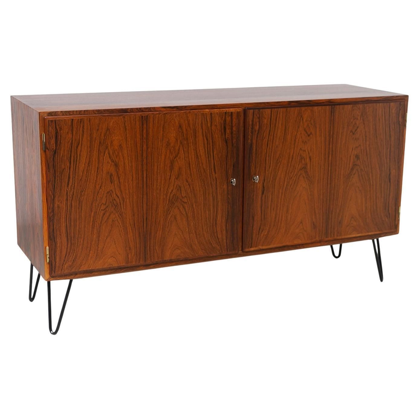 Danish Rosewood Sideboard By Carlo Jensen For Hundevad & Co, 1960s.