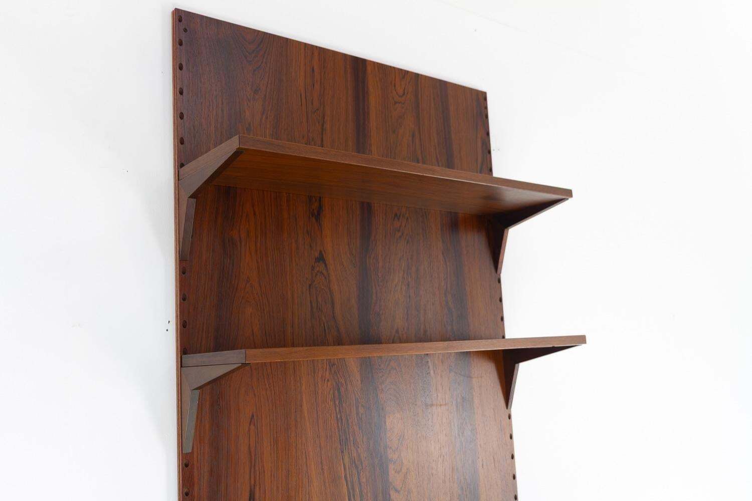 Danish Modern 1 Bay Walnut Modular Wall Unit By Poul Cadovius For Cado 1960s. photo buy