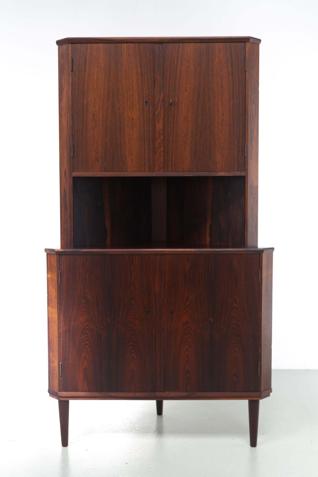 Danish Mid Century Rosewood Corner Cabinet, 1960s. photo furniture