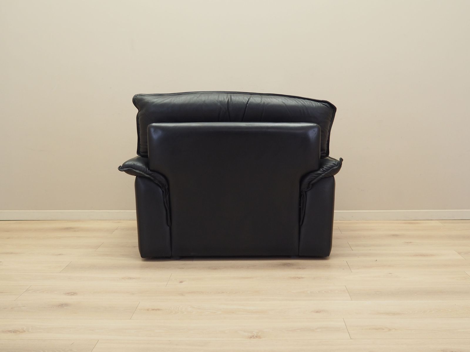 Leren Fauteuil, Italiaans Design, Ca. Jaren 1960, Productie: Italië photo vintage
