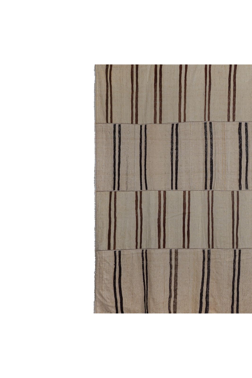 Turkish Organic Hemp Sisal Kilim Rug 8'5'' X 12'1'' photo Textiles