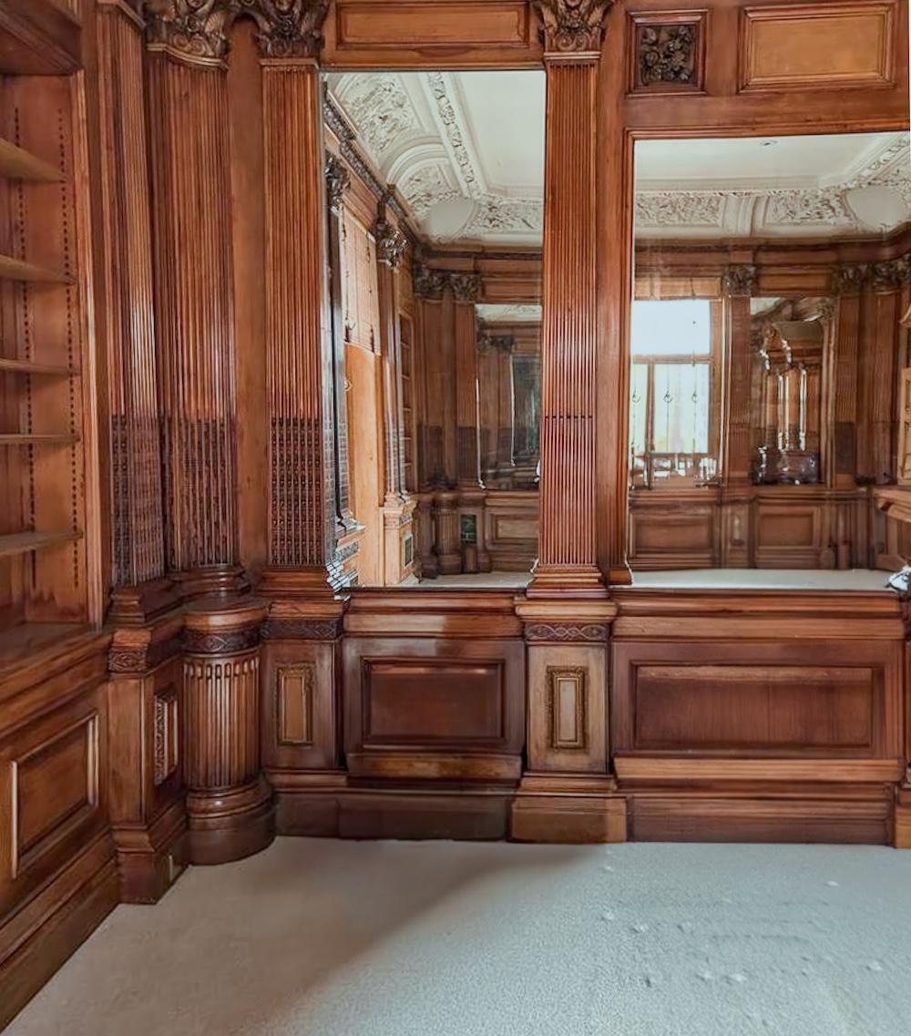 photo for sale George Trollope & Sons Fireplace & Room, Paris Exhibition 1878 Gold Medal Winner