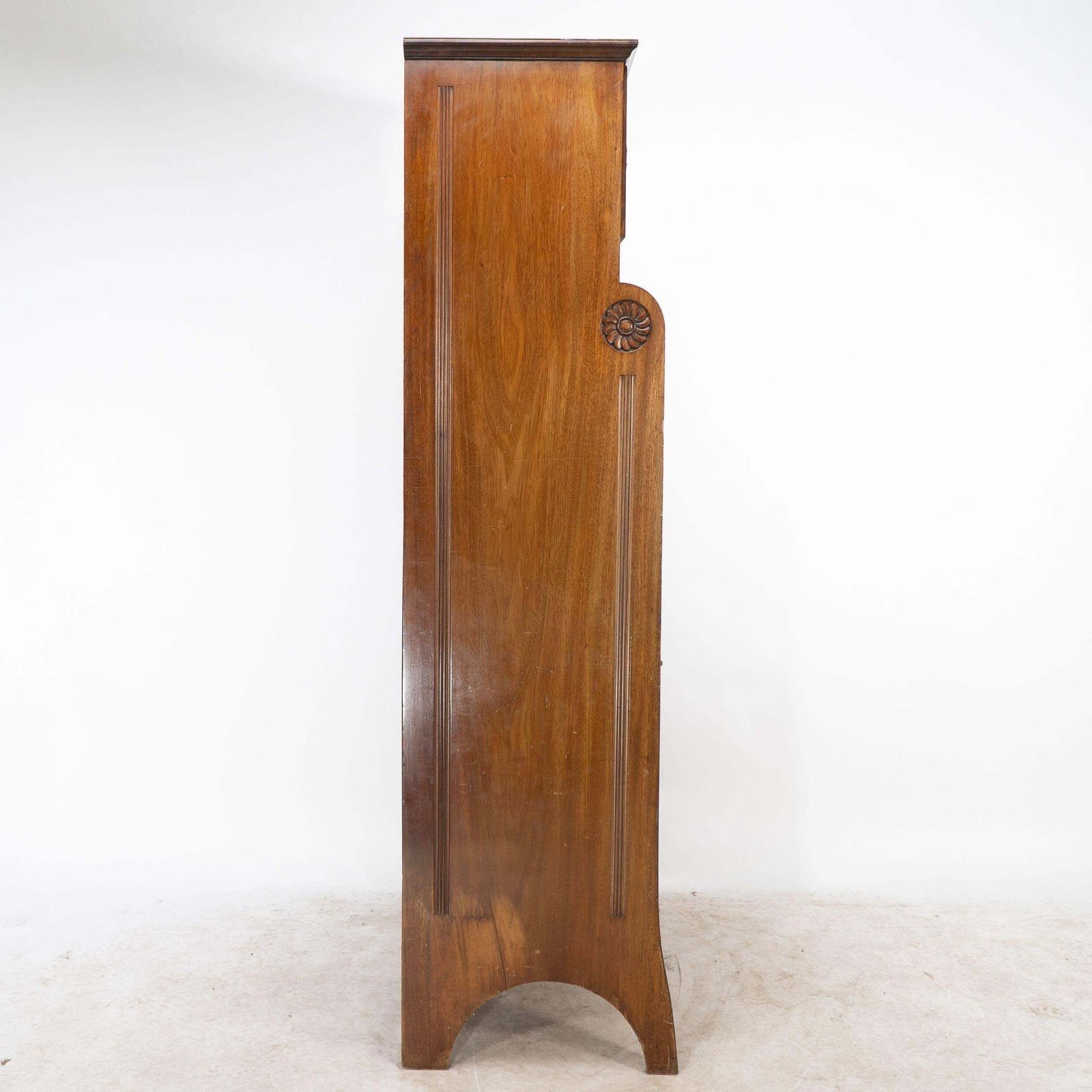 Lambs Of Manchester. An Anglo Japanese Secretaire Bookcase With Lacquered Panel photo 8974.0