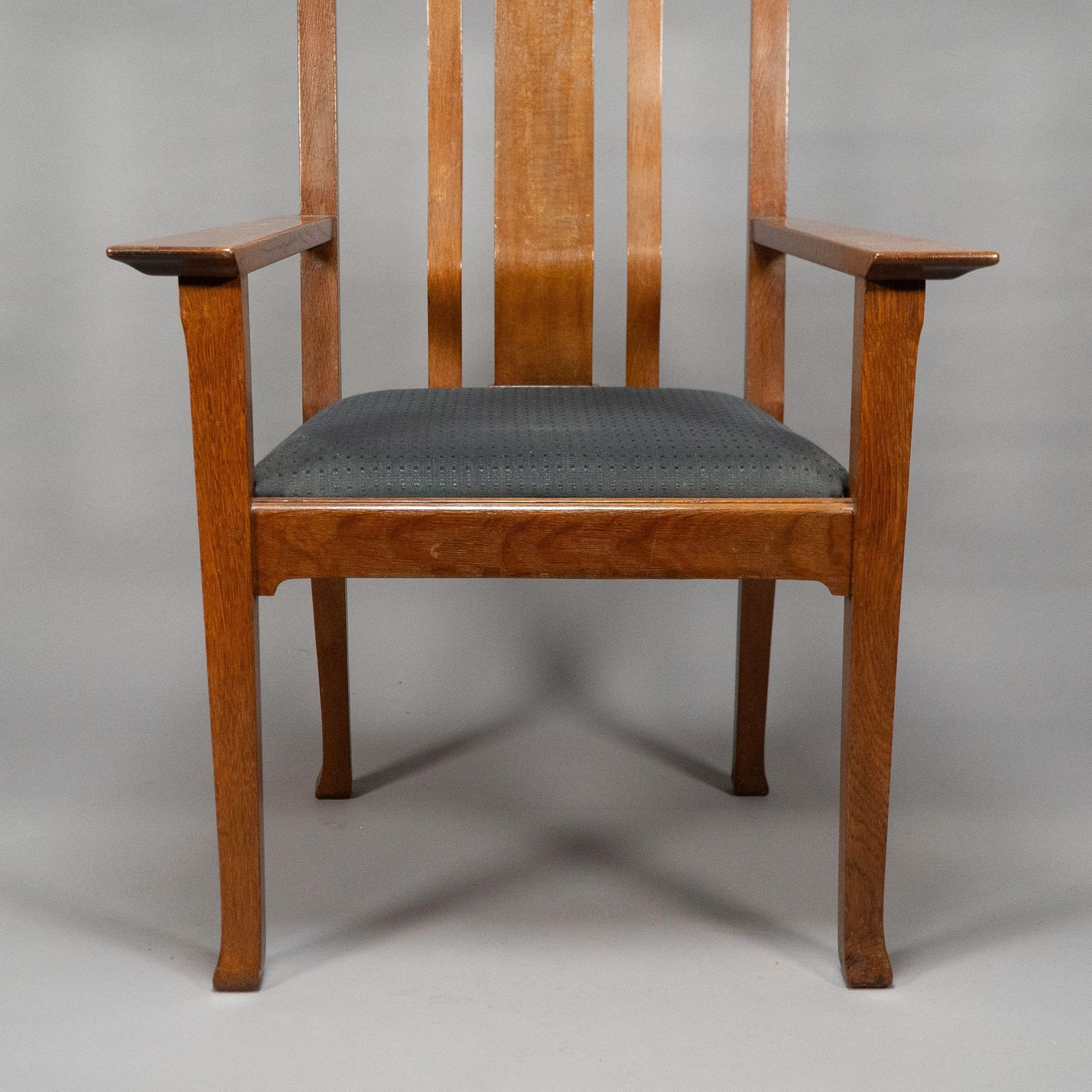 photo buy C R Ashbee For The Guild Of Handicraft. A Rare Arts And Crafts Oak Armchair