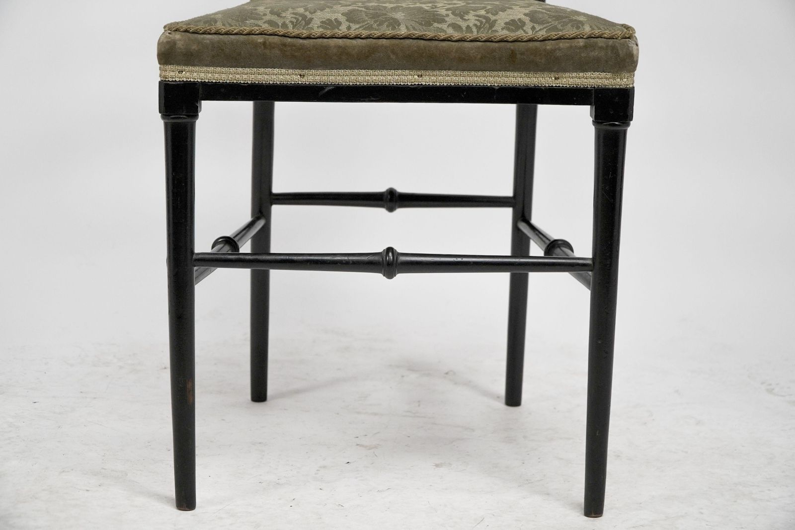 photo furniture J. Plucknett Attri. Collier & Plucknett Prob. Anglo Japanese Ebonized Side Chair