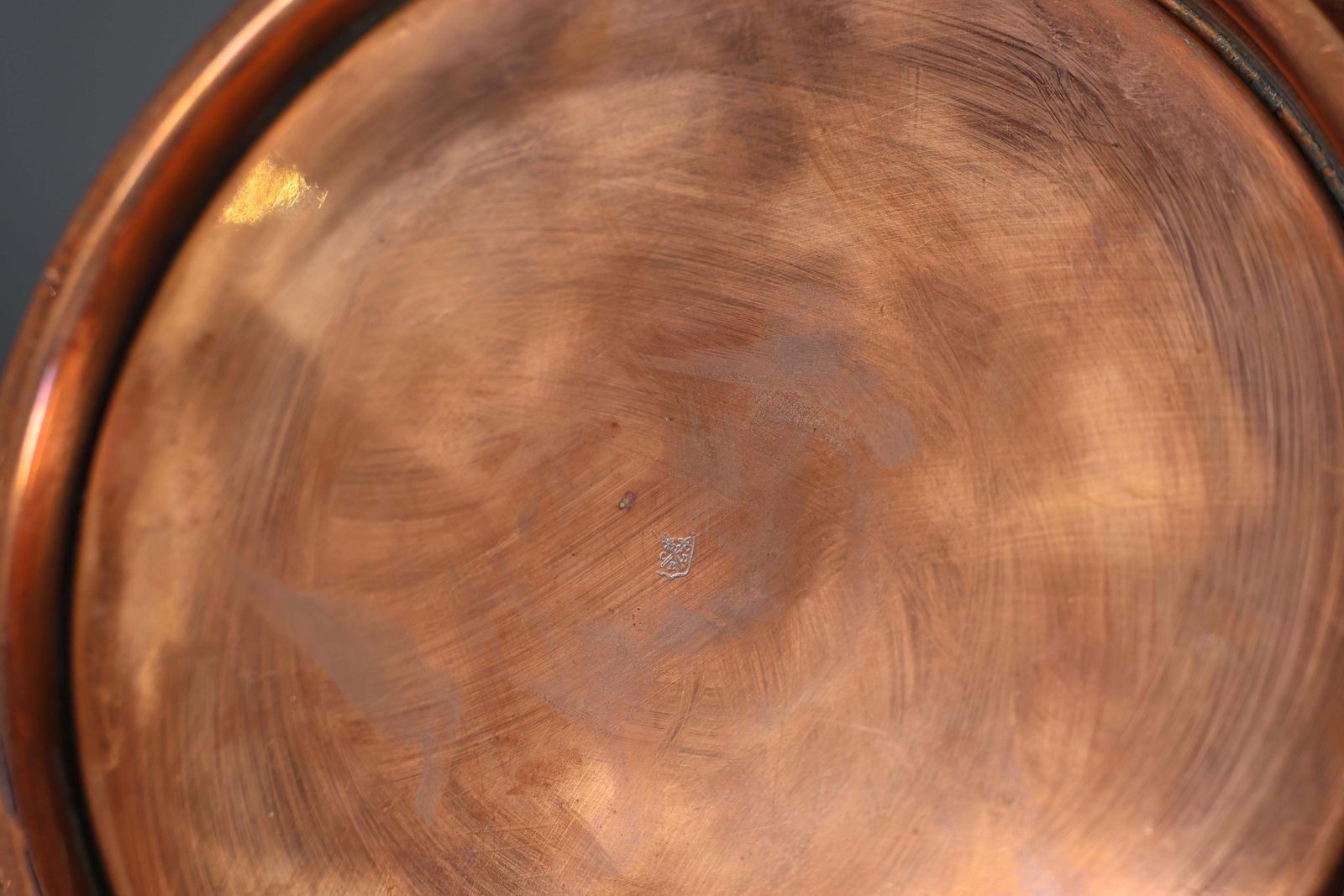photo vintage Carl Deffner. An Early Secessionist Style Copper And Brass Punch Bowl And Lid