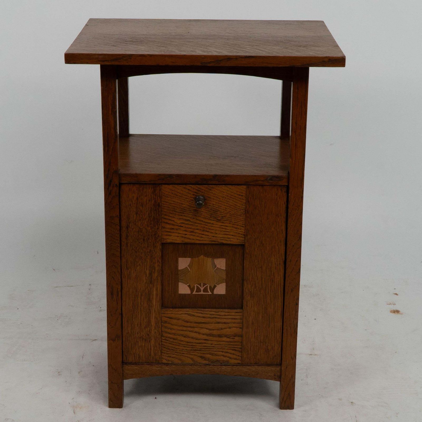 G M Ellwood For J S Henry. A Rare Oak And Inlaid Coal Purdonium photo furniture