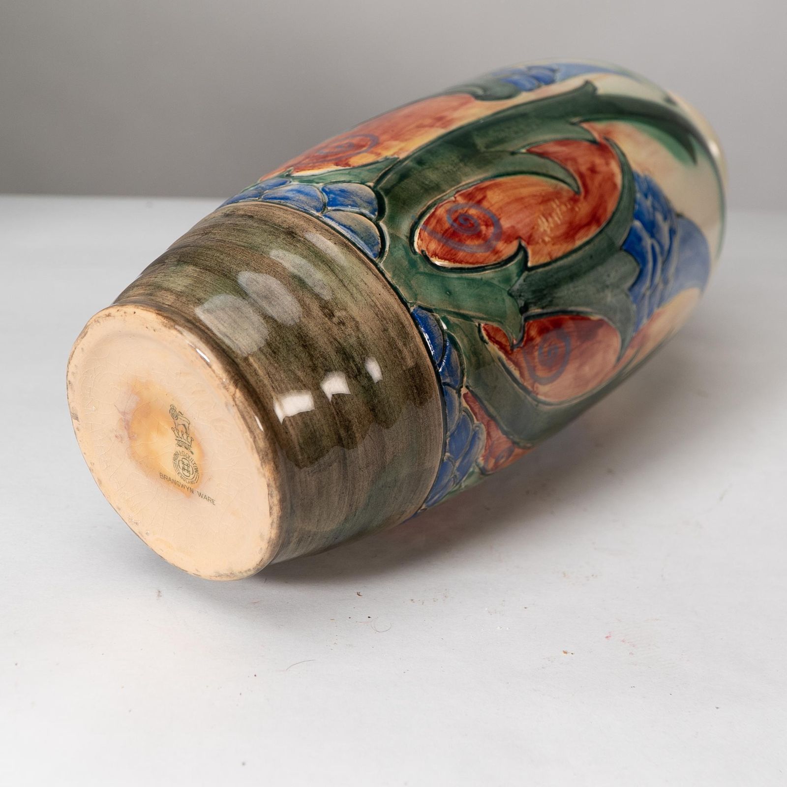 Home Decor Frank Brangwyn For Royal Doulton. A Pair Of Hand Painted Vases photo