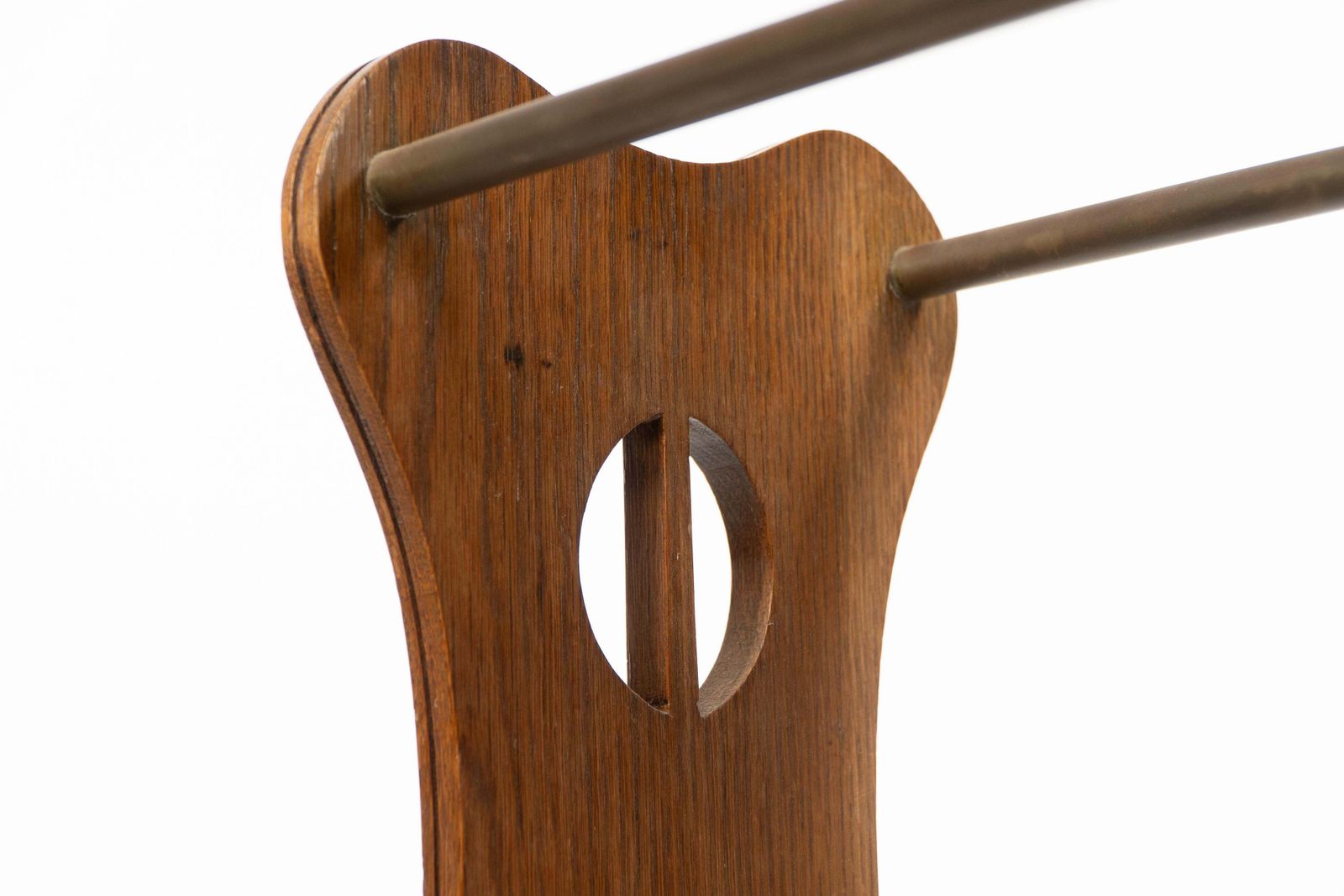 An Arts And Crafts Oak Umbrella And Walking Stick Stand photo vinterior