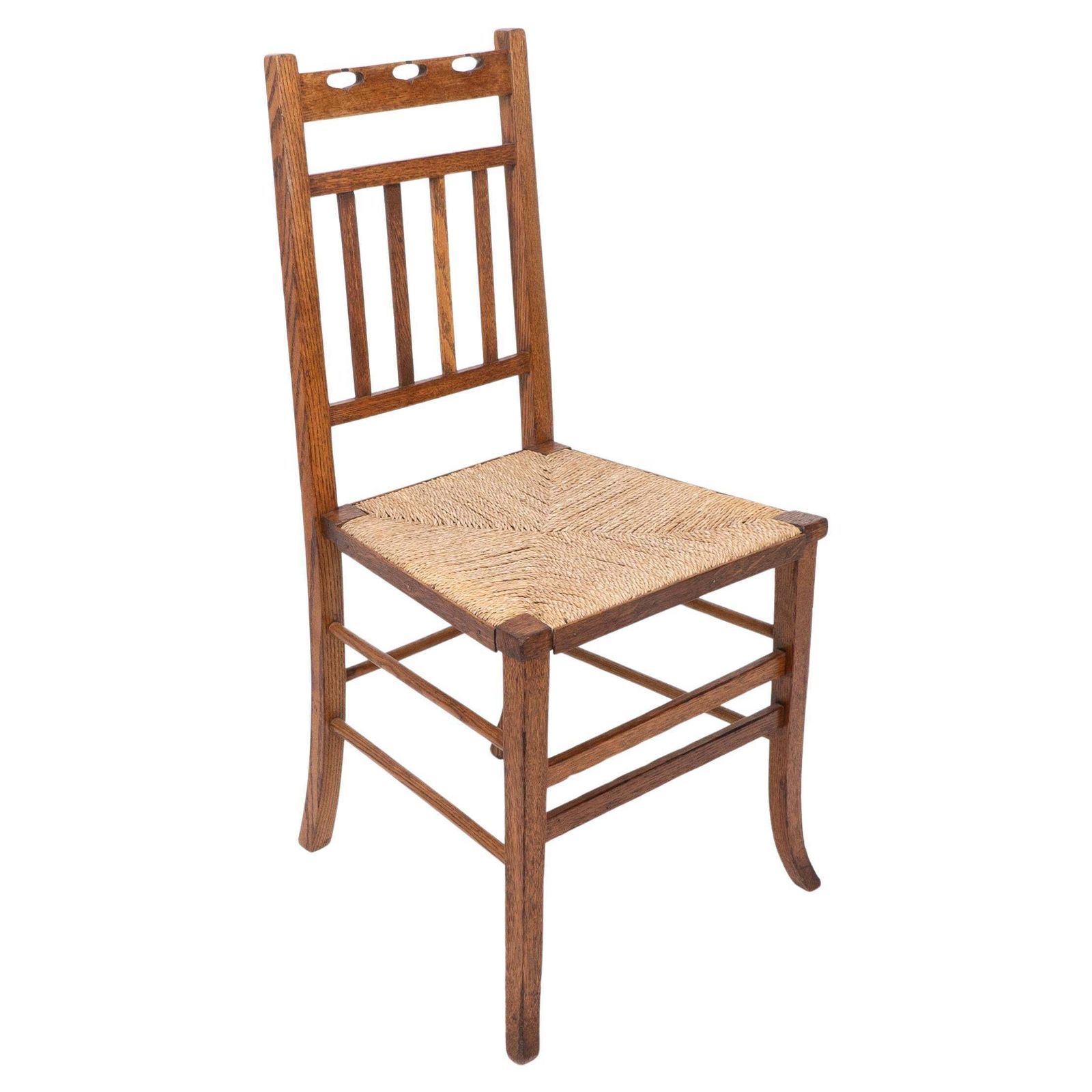E A Taylor Attri For Wylie & Lochhead. An Arts & Crafts Side Or Bedroom Chair