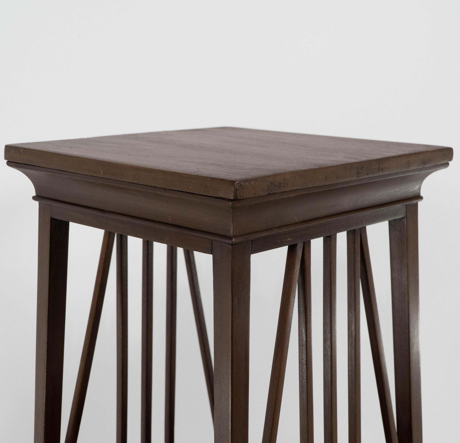 Liberty & Co. An Anglo Japanese Walnut Plant Stand photo vintage