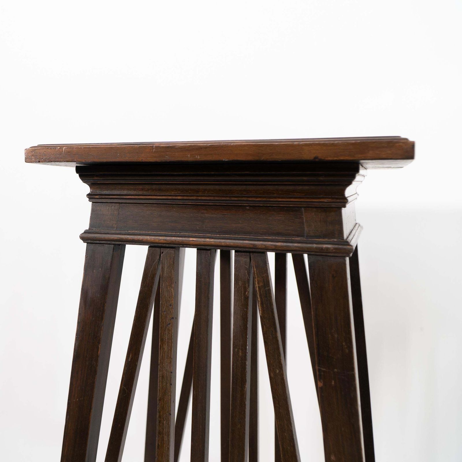 photo for sale Liberty & Co In The Style Of E W Godwin. An Anglo Japanese Two Tier Plant Stand