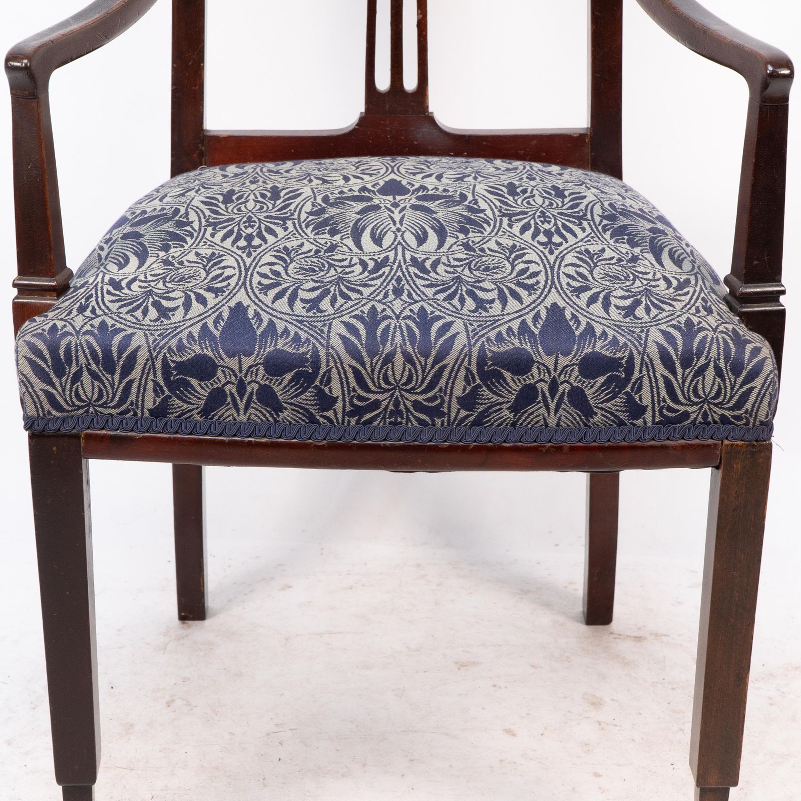 Furniture G M Ellwood For J S Henry Attri. An English Arts And Crafts Mahogany Armchair photo