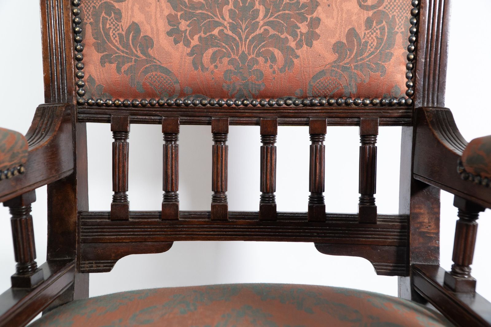George Faulkner Armitage (Attributed). An Aesthetic Movement Mahogany Armchair photo buy