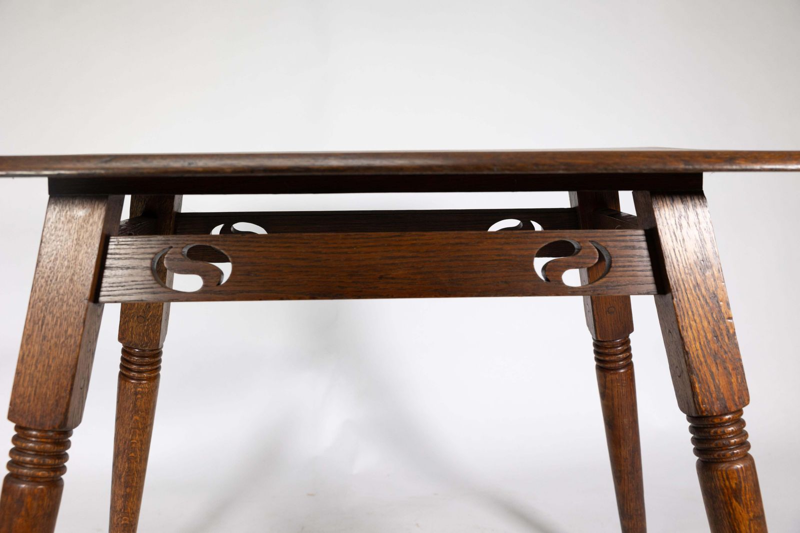 photo buy William Birch. A Large Arts And Crafts Oak Side Table