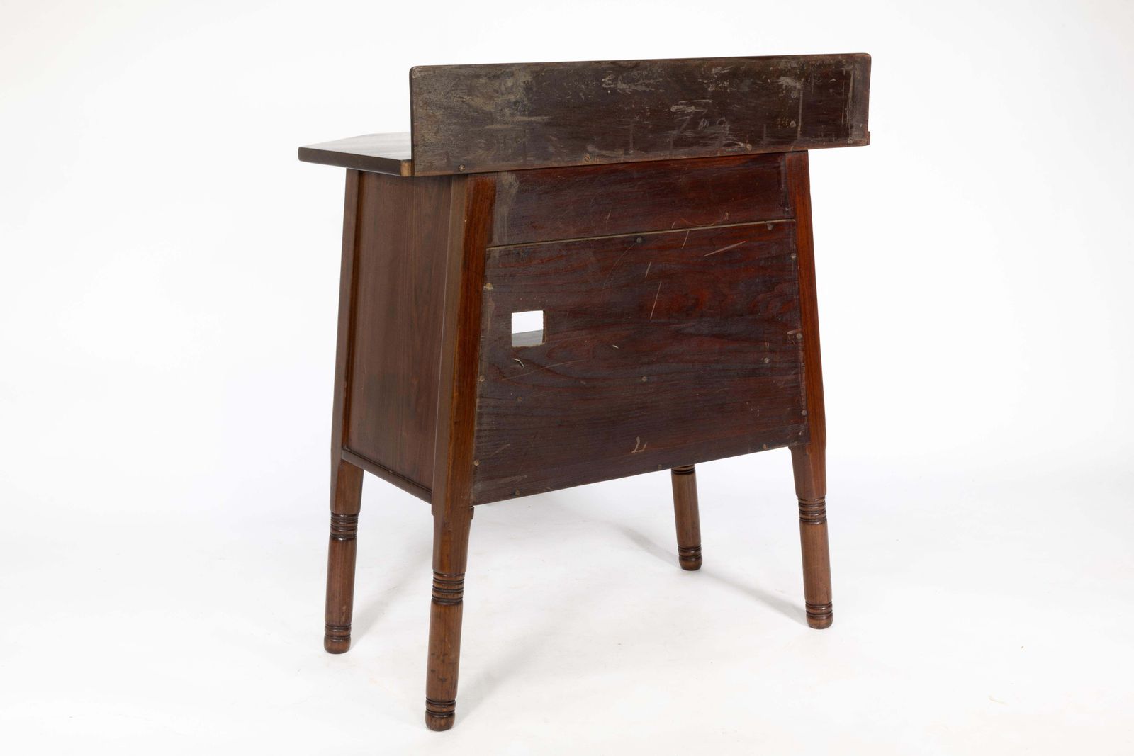 Liberty & Co. An Arts & Crafts Walnut Side Cabinet In The Style Of Morris & Co. photo vinterior