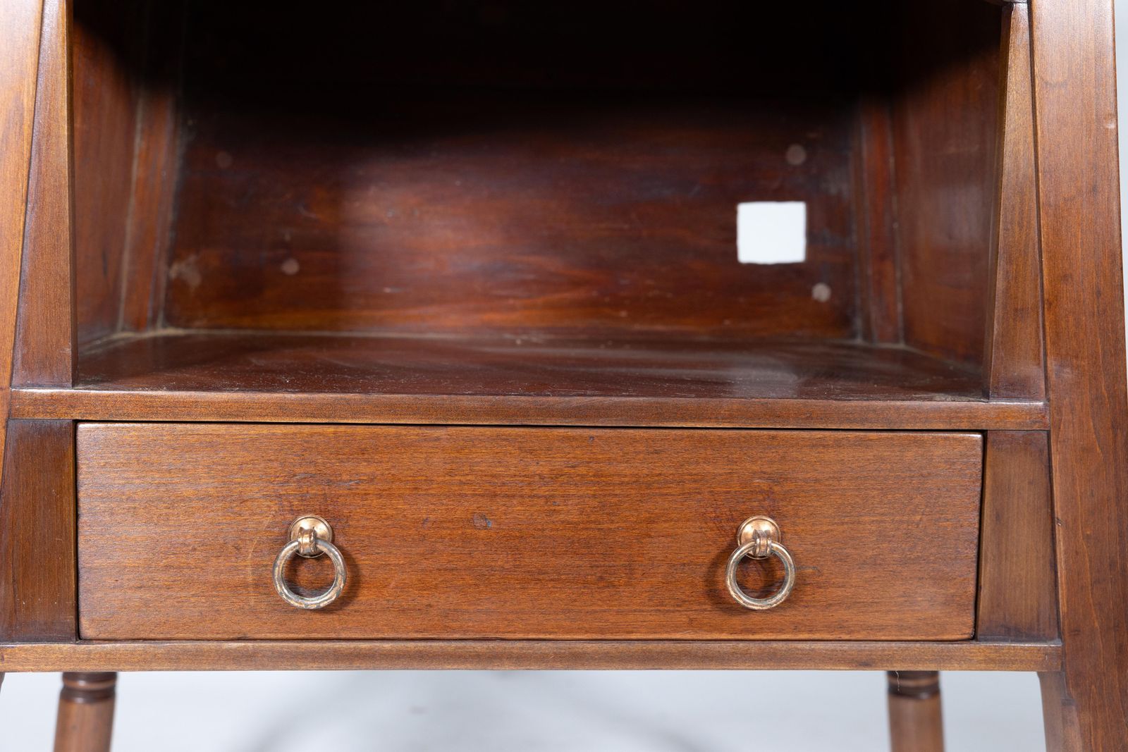 photo for sale Liberty & Co. An Arts & Crafts Walnut Side Cabinet In The Style Of Morris & Co.